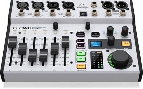 used behringer 8 chanel mic mixer|Behringer flow 8 manual.